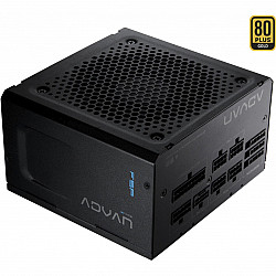 ADVAN-750GM, PC-Netzteil 1x 12-Pin High Power GPU, 4x PCIe, Kabelmanagement, 750 Watt