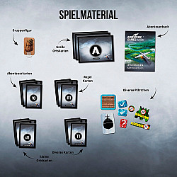 Adventure Games - Expedition Azcana, Brettspiel