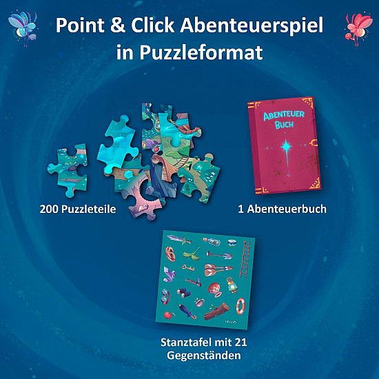 Adventure Puzzle: Das Licht im Zauberwald 200 Teile