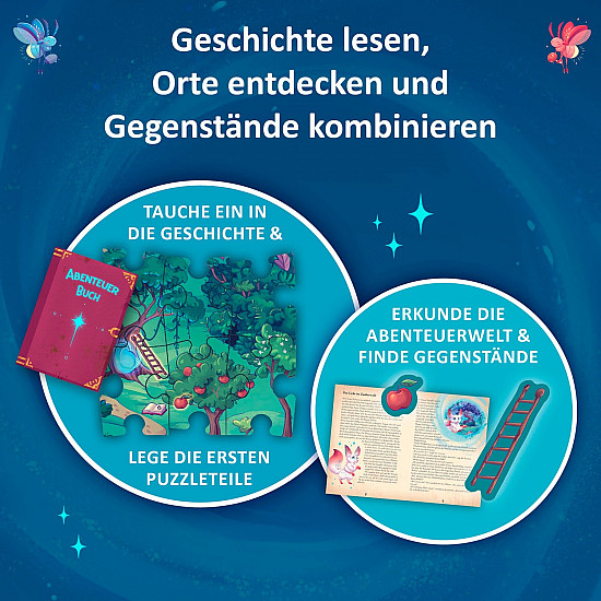 Adventure Puzzle: Das Licht im Zauberwald 200 Teile