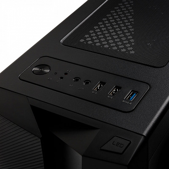 AEROCOOL ADVANCED TECHNOLOGIES AeroCool Bolt - Tower - ATX - Seitenteil mit Fenster (Acryl)