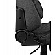 Aerocool CROWNASHBK, Ergonomic Gaming Chair, Adjustable Cushions, AeroWeave Technology, Black