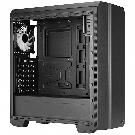 AEROCOOL ADVANCED TECHNOLOGIES Aerocool Genesis-A-BK-v2 - PC - Schwarz - ATX - micro ATX - Mini-ITX - ABS - SPCC - 15,5 cm - 38 cm