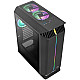 AEROCOOL ADVANCED TECHNOLOGIES Aerocool Gladiator Duo - Midi Tower - PC - Schwarz - ATX - micro ATX - Mini-ITX - ABS - SPCC - Gaming