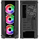 AEROCOOL ADVANCED TECHNOLOGIES Aerocool Prism ARGB - PC - Schwarz - ATX - micro ATX - Mini-ITX - ABS - SPCC - Hinten - Vorderseite - 16,4 cm