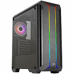 AEROCOOL ADVANCED TECHNOLOGIES Aerocool Skyline-A-BK-v2 - PC - Schwarz - ATX - micro ATX - Mini-ITX - ABS - SPCC - 15,5 cm - 38 cm