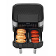 Air Fryer greaseless double fryer 8L FR8000 Black, Silver