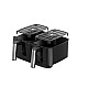 Air Fryer greaseless double fryer 8L FR8000 Black, Silver