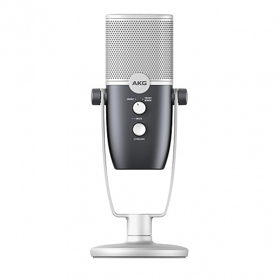 AKG Ara - professional USB condenser microphone, blue-silver