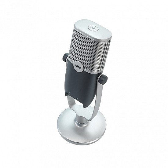 AKG Ara - professional USB condenser microphone, blue-silver