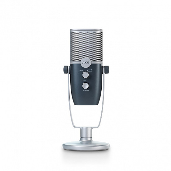 AKG Ara - professional USB condenser microphone, blue-silver