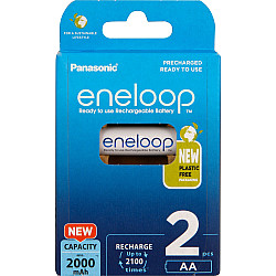 Panasonic eneloop BK-3MCDE/2BE - Batterie 2 x AA-Typ - NiMH - (wiederaufladbar)