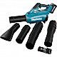 Makita UB001GM101 cordless leaf blower 191 km/h Black, Blue 36 V Lithium-Ion (Li-Ion)