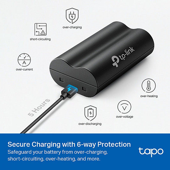 TP-Link Battery Pack Tapo A100 3.6V 6700mAh 24.12Wh