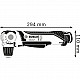 0601390909, right-angle drill, without key, 1 cm, 1 cm, 1300 RPM