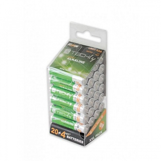Alkaline batteries LR03 AAA 24pcs, (IBT-LR03T24B)