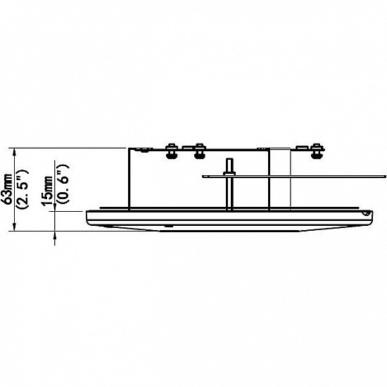 ALLNET ALL-CAM2495-LVEFN zbh. Deckeneinbau/In-Ceiling mount