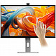 Alogic Clarity Max 32 Touch Monitor, Flat, Silber, 3840 x 2160 (4K UHD), 32C4KPDWT