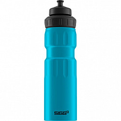 Alu WMB Sports Touch 0,75 Liter, Trinkflasche blau