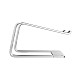 AluBench Aluminiowa podstawka do laptopa Srebrna