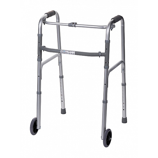 Aluminium rehabilitation tri-functional walker