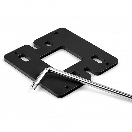 AM5 Short Backplate, Befestigung/Montage schwarz