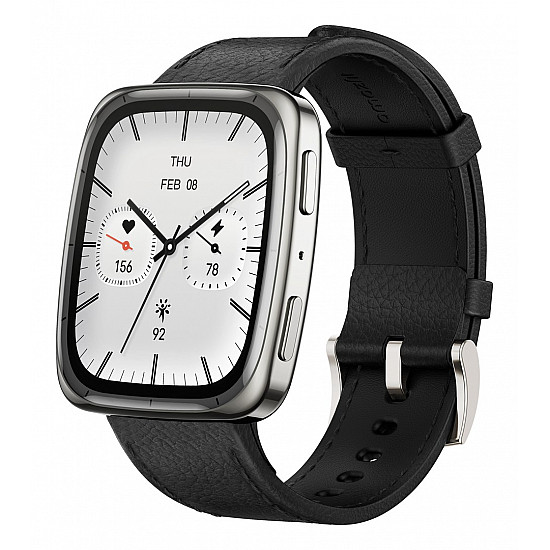 Amazfit Active 2 4.45 cm (1.75) AMOLED Digital 390 x 450 pixels Touchscreen Stainless steel