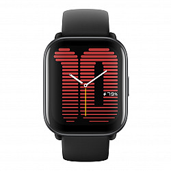 Amazfit Active 4.45 cm (1.75) AMOLED Digital 390 x 450 pixels Touchscreen Black GPS (satellite)