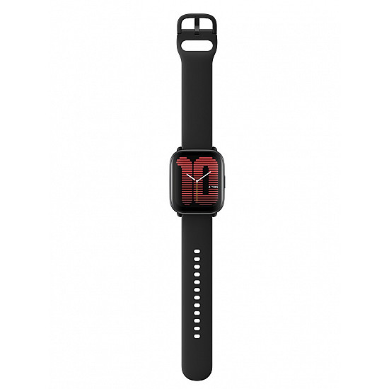 Amazfit Active 4.45 cm (1.75) AMOLED Digital 390 x 450 pixels Touchscreen Black GPS (satellite)