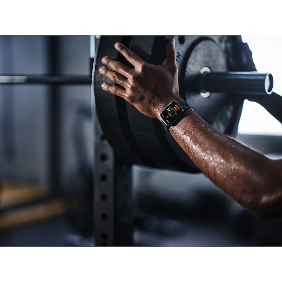 Amazfit Bip 6 Black 5 cm (1.97) AMOLED Digital 390 x 450 pixels Touchscreen GPS (satellite)