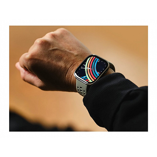 Amazfit Bip 6 Stone 5 cm (1.97) AMOLED Digital 390 x 450 pixels Touchscreen Gold GPS (satellite)