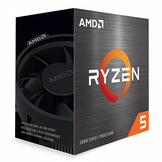 Procesorius AMD Ryzen 5 5600 su 6 branduoliais ir 12 gijų, 4.4GHz dažniu, AM4 lizdu