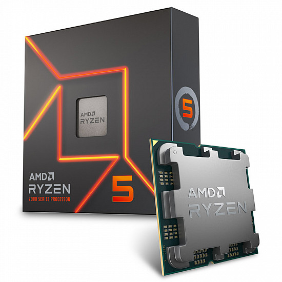 Procesorius AMD Ryzen 5 7600X 6 branduoliai 12 gijų 4.7-5.3GHz