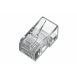 A-MO 8/8 SR Modular Plug, for stranded Round Cable, 8P8C unshielded, CAT 5e, RJ45