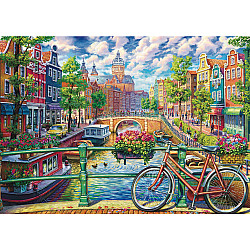 Amsterdamer Grachtenzauber, Puzzle 1000 Teile