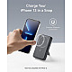 Anker 633 Powerbank mit kabelloser Ladefunktion, Schwarz, USB-C, MagSafe, 10.000 mAh, A1654G11