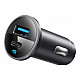 Anker 323 - Car power supply - 52.5 Watt - 3 A - IQ 3.0, Fast Charge - 2 output ports