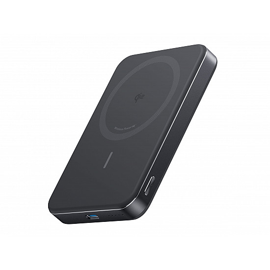 Anker MagGo power bank with wireless charging function, black, USB-C, MagSafe, 10,000 mAh, A1664H11
