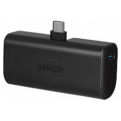 Anker Innovations Anker Nano - Powerbank - 5000 mAh - 22.5 Watt - 3 A - IQ 3.0 - 2 Ausgabeanschlussstellen (24 pin USB-C)