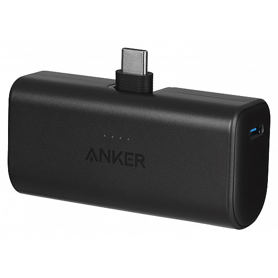 Anker Innovations Anker Nano - Powerbank - 5000 mAh - 22.5 Watt - 3 A - IQ 3.0 - 2 Ausgabeanschlussstellen (24 pin USB-C)