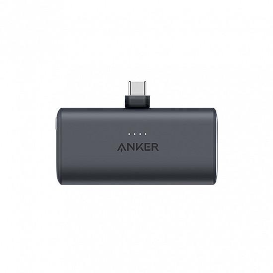 Anker Innovations Anker Nano - Powerbank - 5000 mAh - 22.5 Watt - 3 A - IQ 3.0 - 2 Ausgabeanschlussstellen (24 pin USB-C)