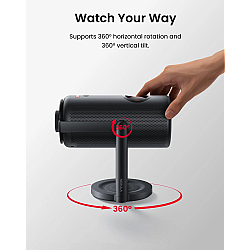 Anker Nebula Capsule Gimbal Stand Adjustable Viewing Angle Maximum weight (capacity) 1 kg Black