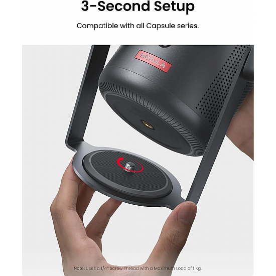 Anker Nebula Capsule Gimbal Stand Adjustable Viewing Angle Maximum weight (capacity) 1 kg Black