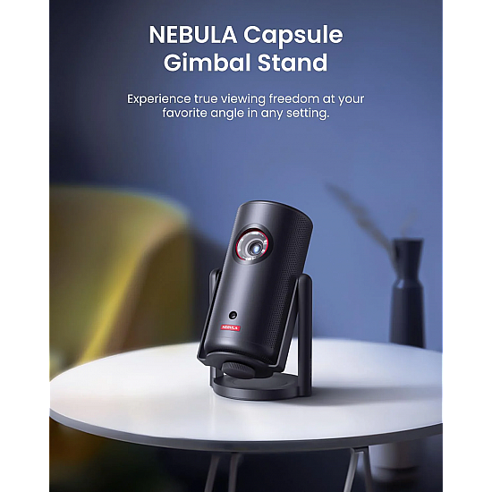 Anker Nebula Capsule Gimbal Stand Adjustable Viewing Angle Maximum weight (capacity) 1 kg Black