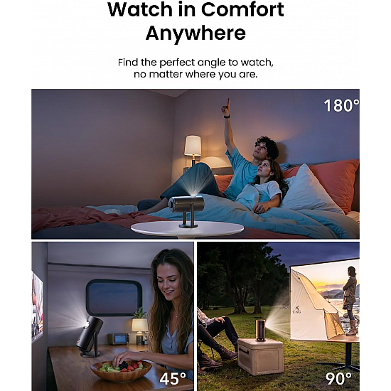 Anker Nebula Capsule Gimbal Stand Adjustable Viewing Angle Maximum weight (capacity) 1 kg Black