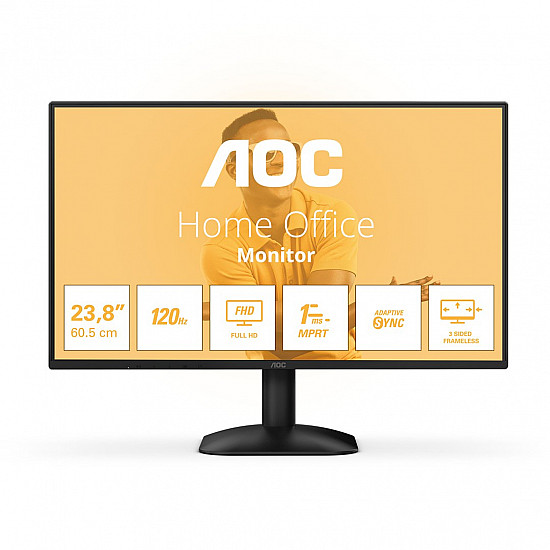 24B31H, LED-Monitor 60.5 cm (23.8 Zoll), schwarz, FullHD, IPS, Adaptive-Sync, HDMI, VGA, 120Hz Panel