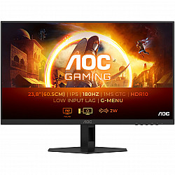 AOC Gaming 24G4XE 24 Zoll FHD Monitor, 180 Hz, 1 ms, FreeSync Prem., G-Sync comp., HDR10 (1920x1080, HDMI, DisplayPort) schwarz