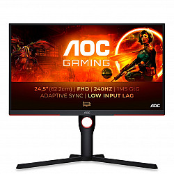 AOC | Monitor | 25G3ZM/BK | 24.5  | VA | FHD | 16:9 | 240 Hz | 1 ms | 1920 x 1080 | 300 cd/m² | HDMI ports quantity 2 | Black/Red | Warranty 36 month(s)