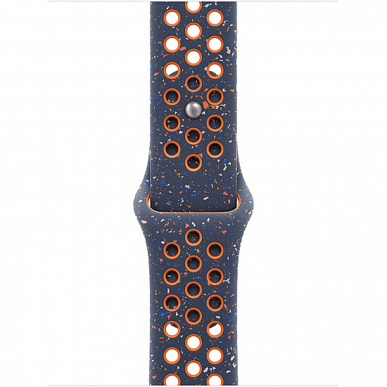 Apple MYJW3ZM/A Smart Wearable Accessories Band Blue, Orange Fluoroelastomer