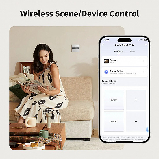 SMART HOME DISPLAY SWITCH V1/WS-K02D AQARA